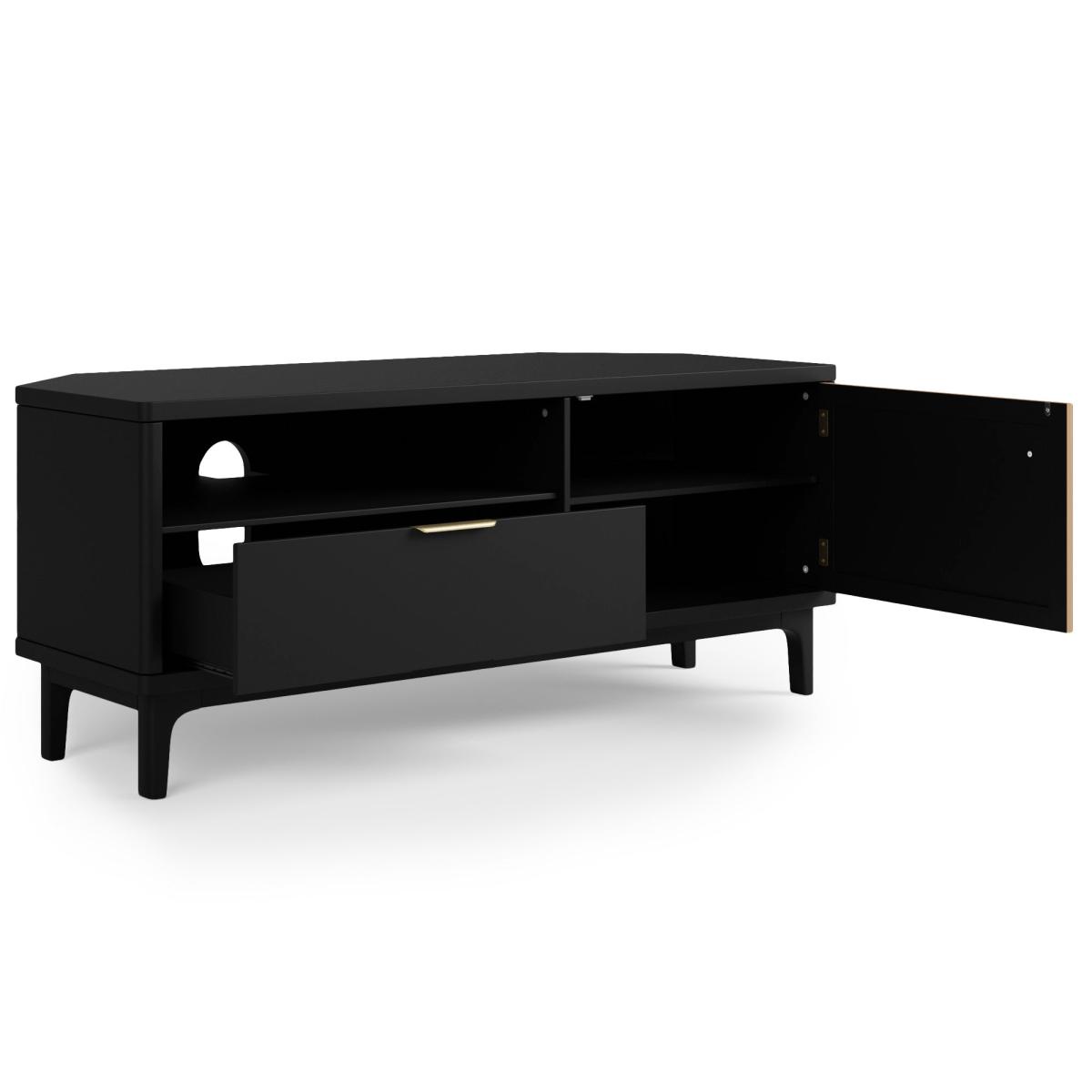 Franco Corner TV Unit Black – image 5