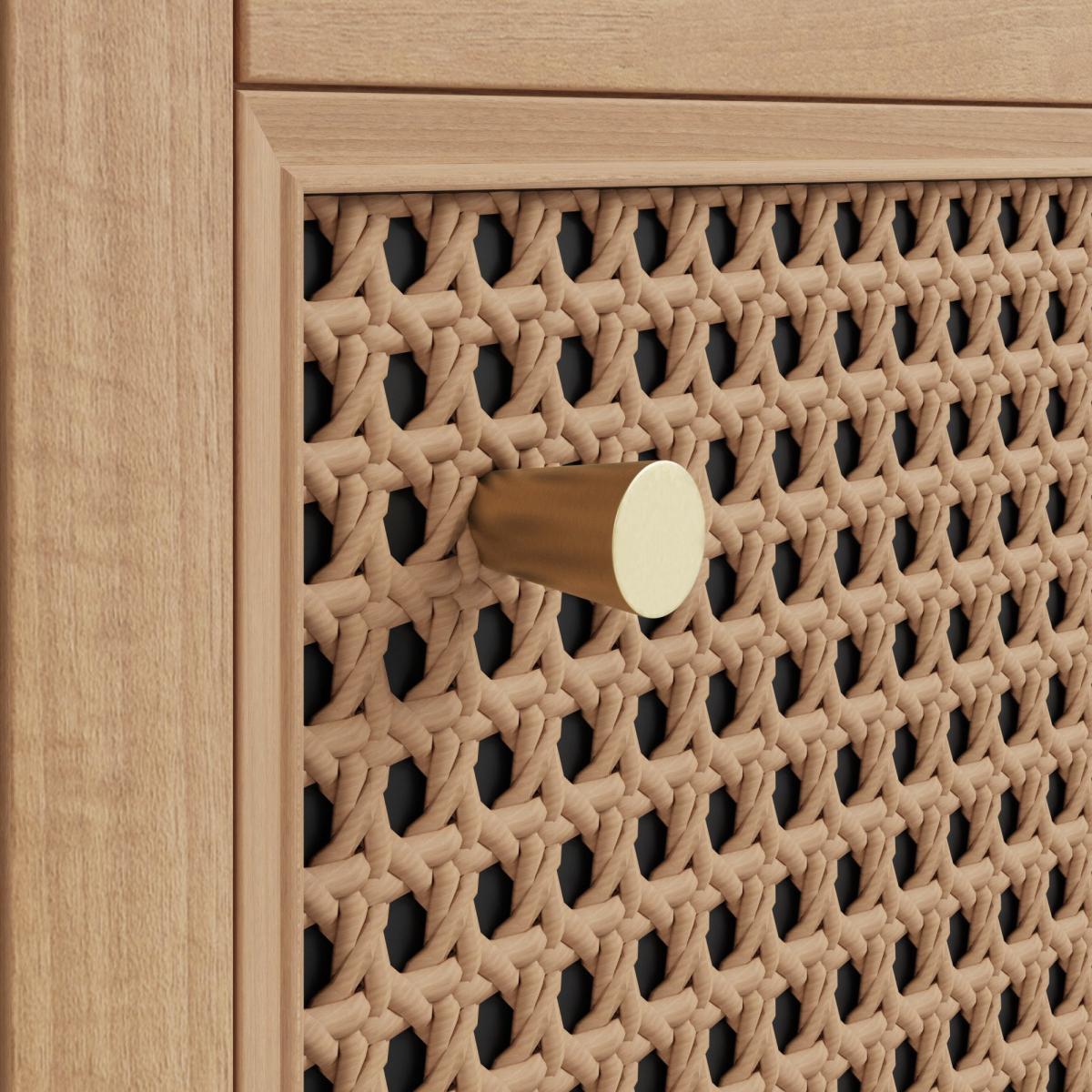 Franco Corner TV Unit Black – image 7