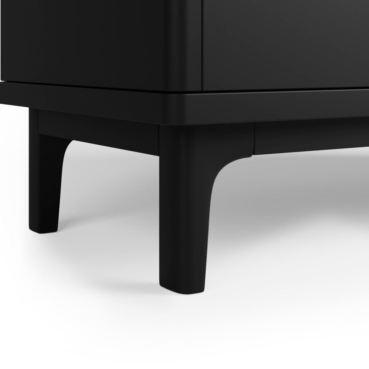 Franco Corner TV Unit Black – image 9