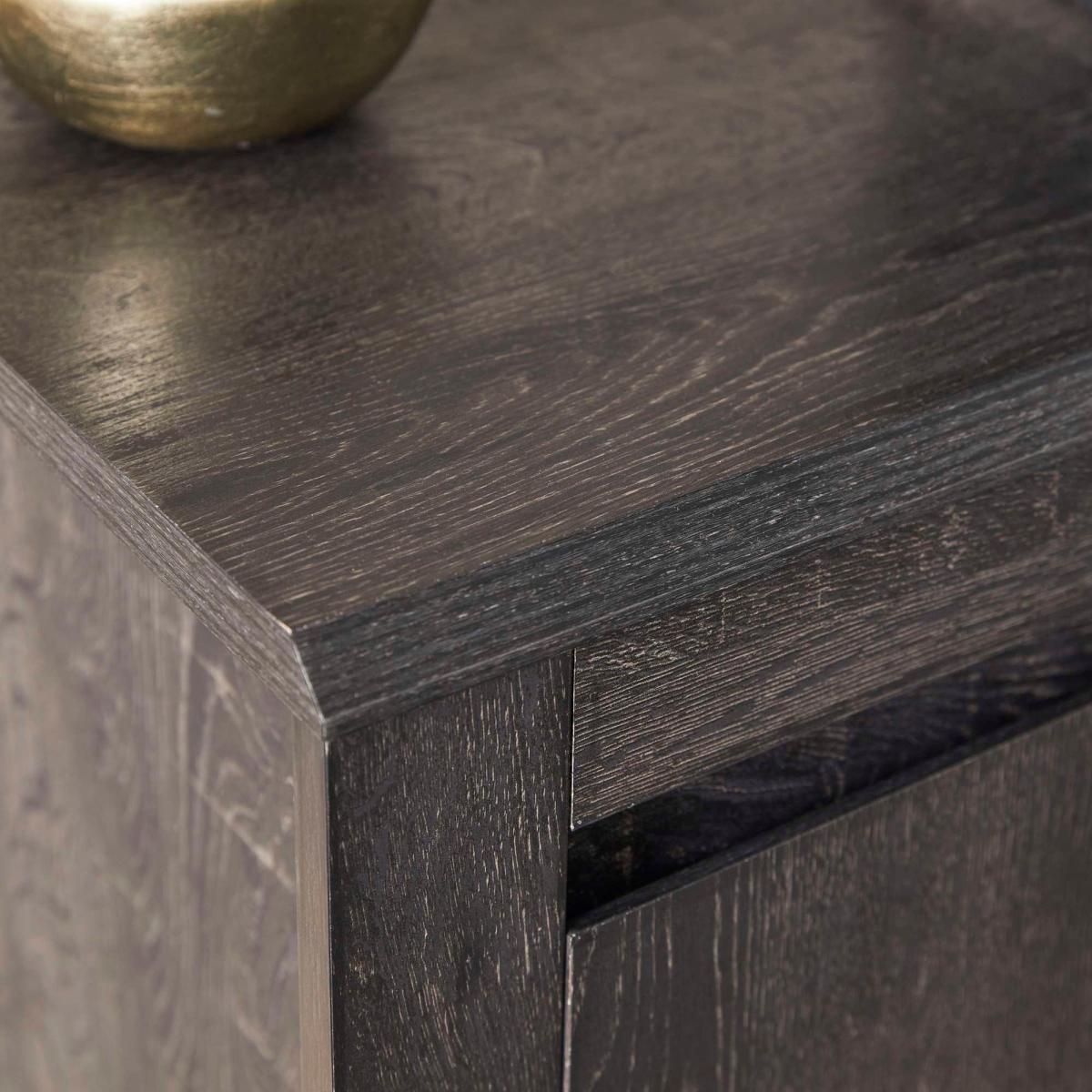 Harlow TV Cabinet for TVs up to 50, Black Black – image 3