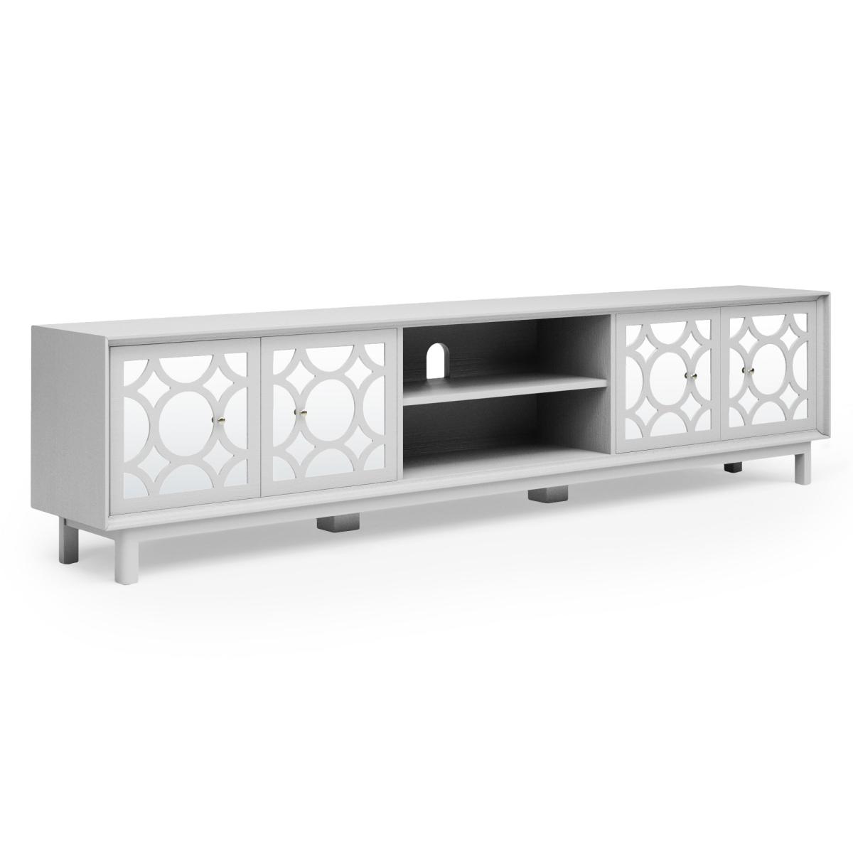 Delphi Grey Wide TV Unit Grey – image 2