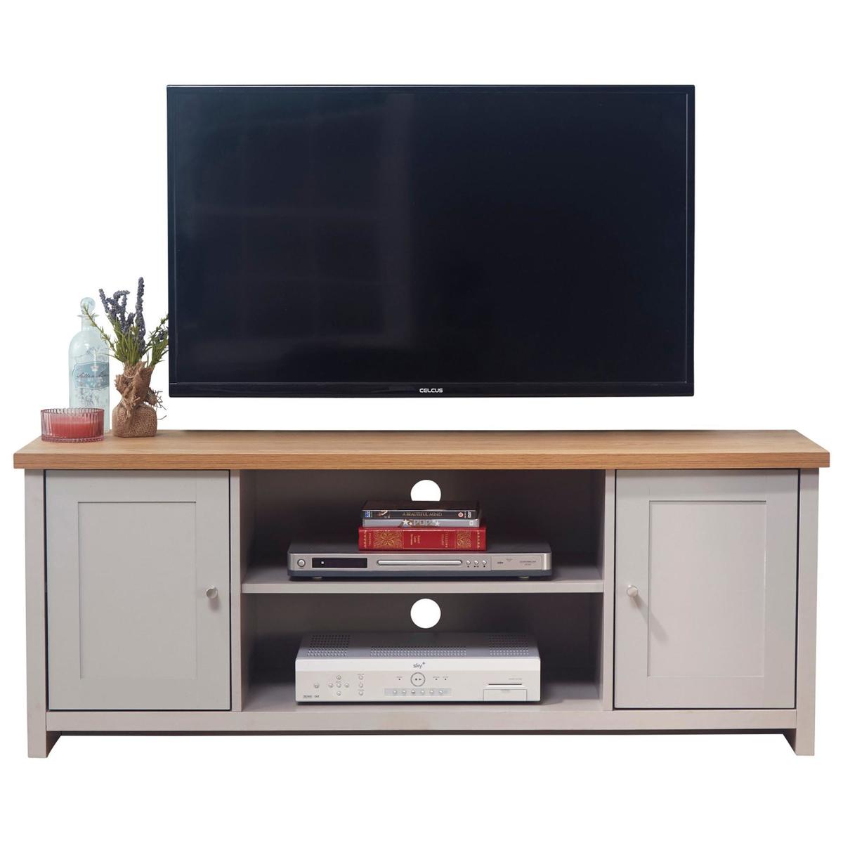 Lancaster TV Cabinet Large Grey – image 2