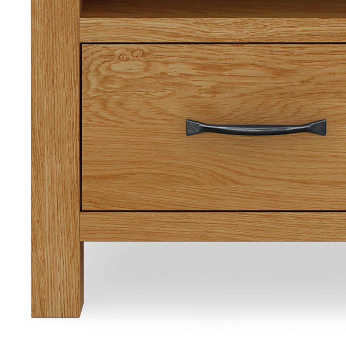 Sidmouth Oak TV Stand Oak (Brown) – image 4