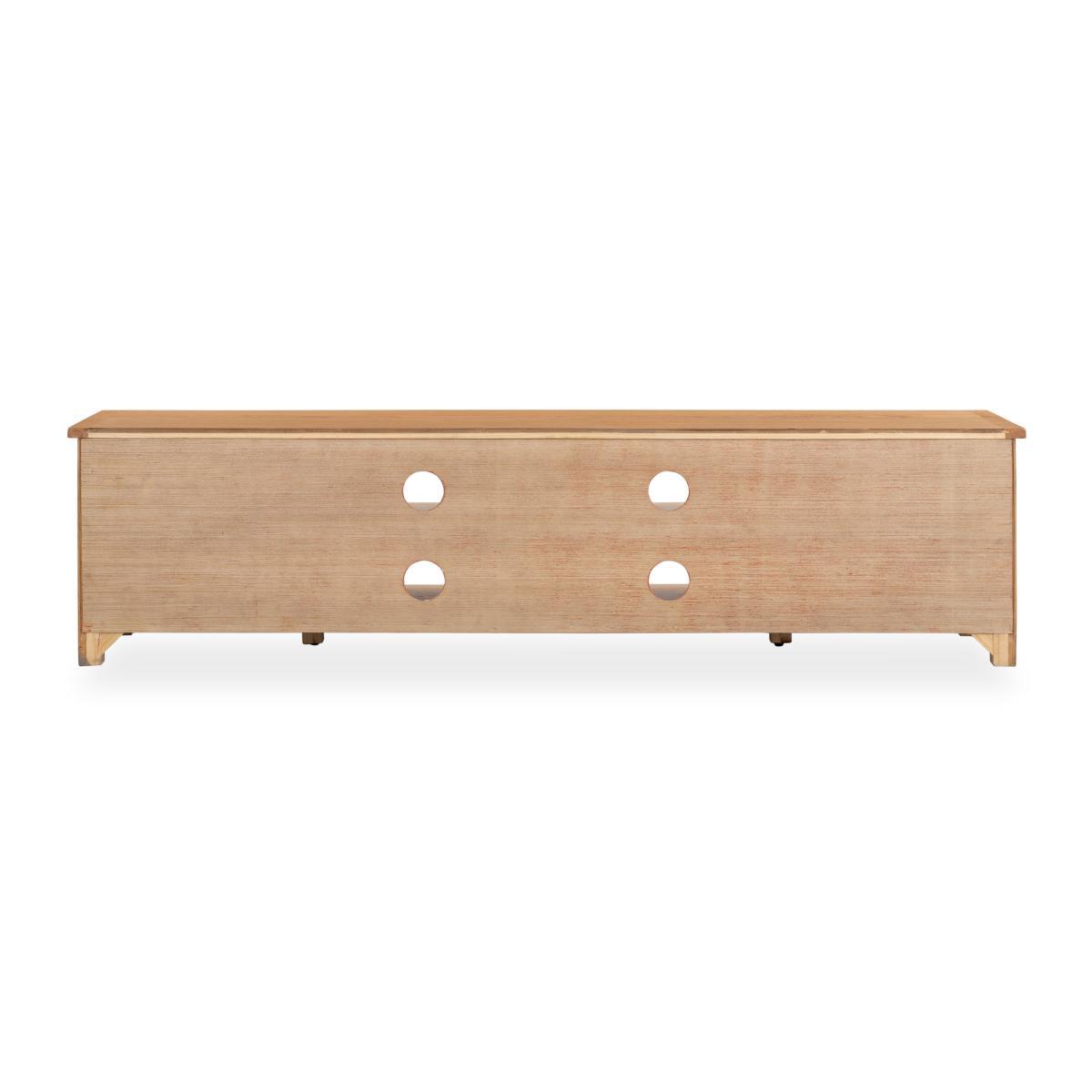 Bromley Extra Wide Oak TV Unit Light Oak – image 6