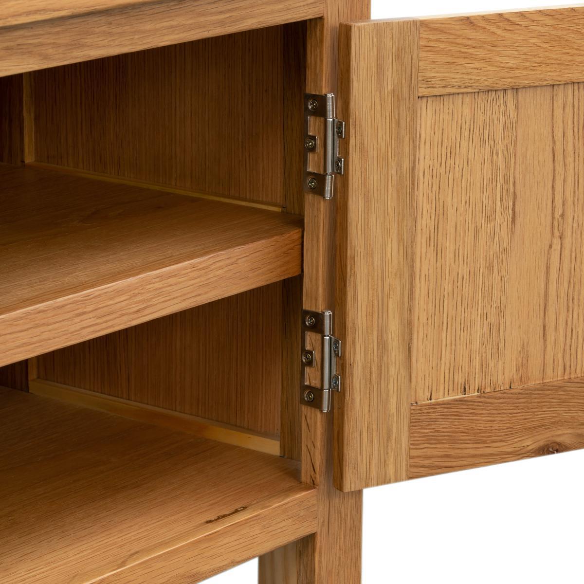 Bromley Extra Wide Oak TV Unit Light Oak – image 7