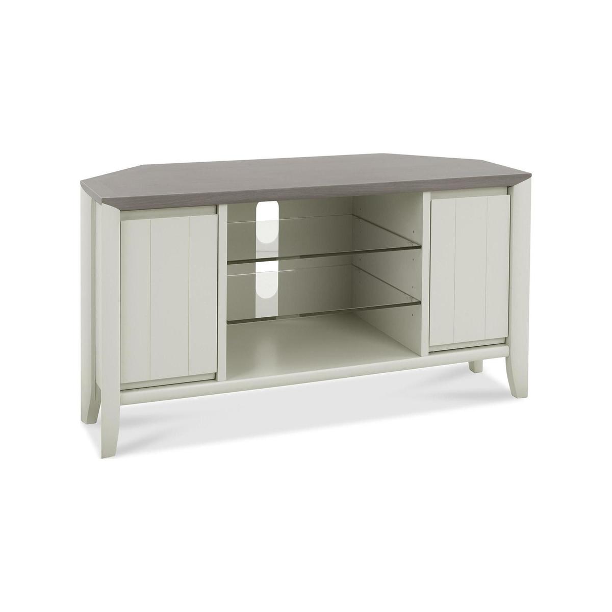 Bergen Corner TV Stand Grey – image 2