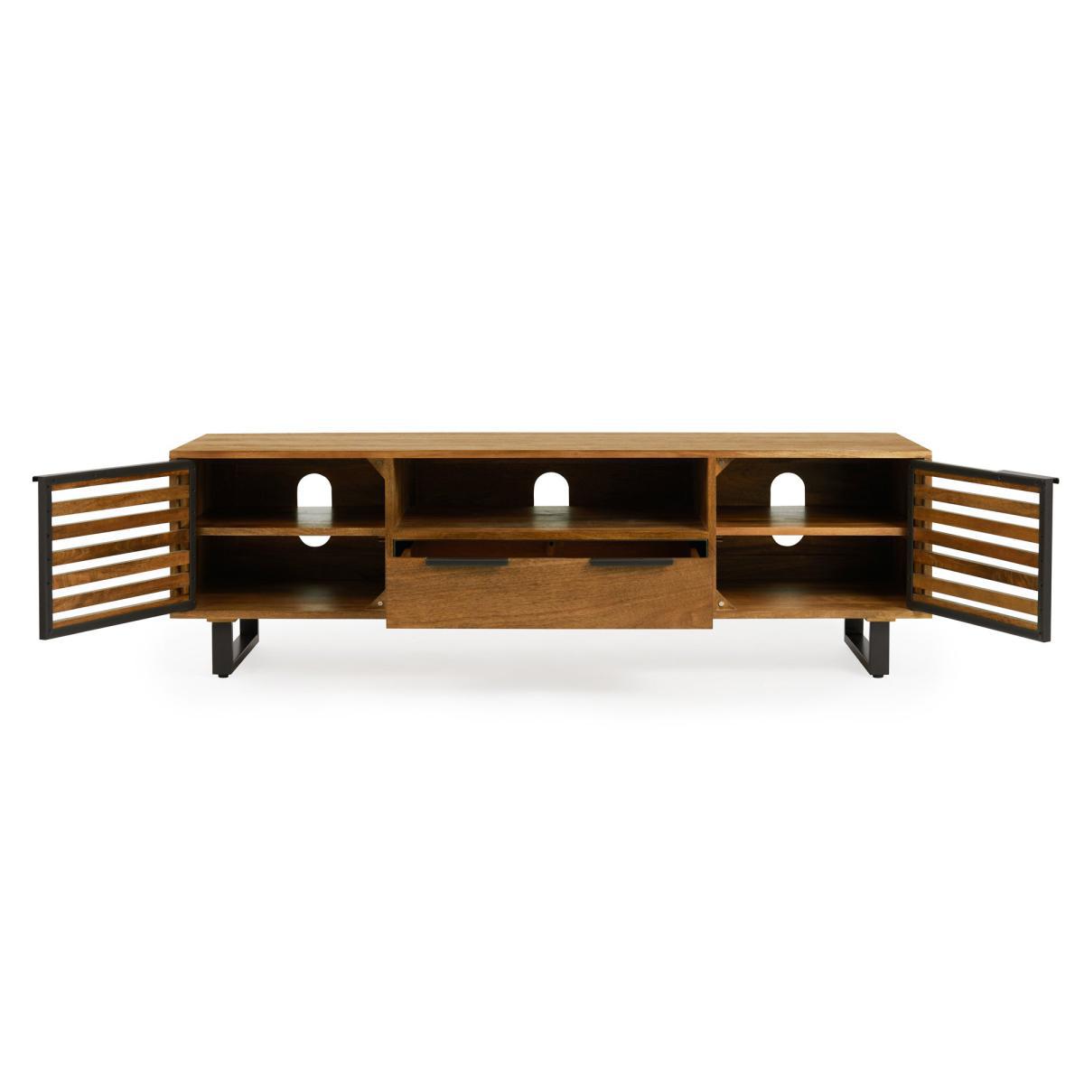 Orsen Wide TV Stand Wood (Brown) – image 4