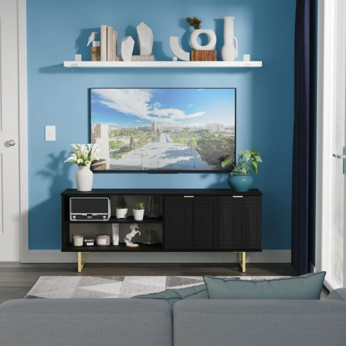 Darlton Wide TV Unit for TVs up to 65" – image 1
