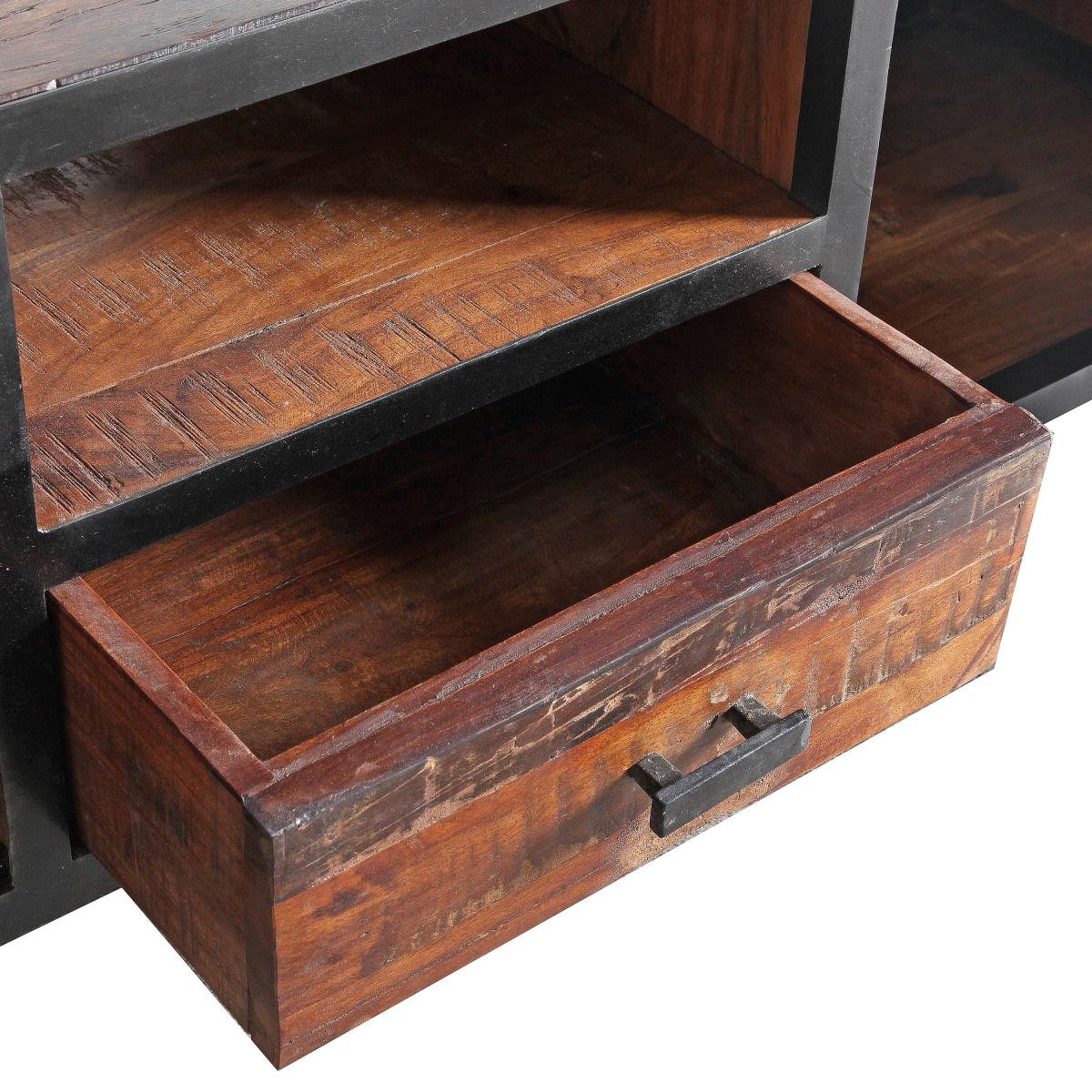 IndusValley Haryana 1 Drawer 2 Door TV Cabinet Natural – image 4