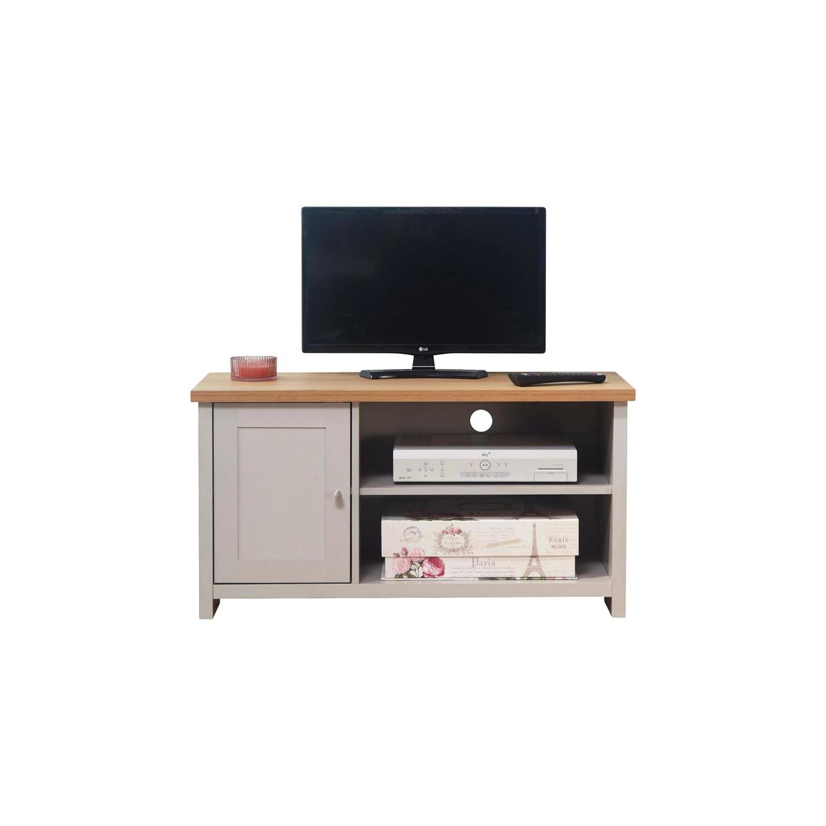 Lancaster TV Cabinet Small Grey – image 1