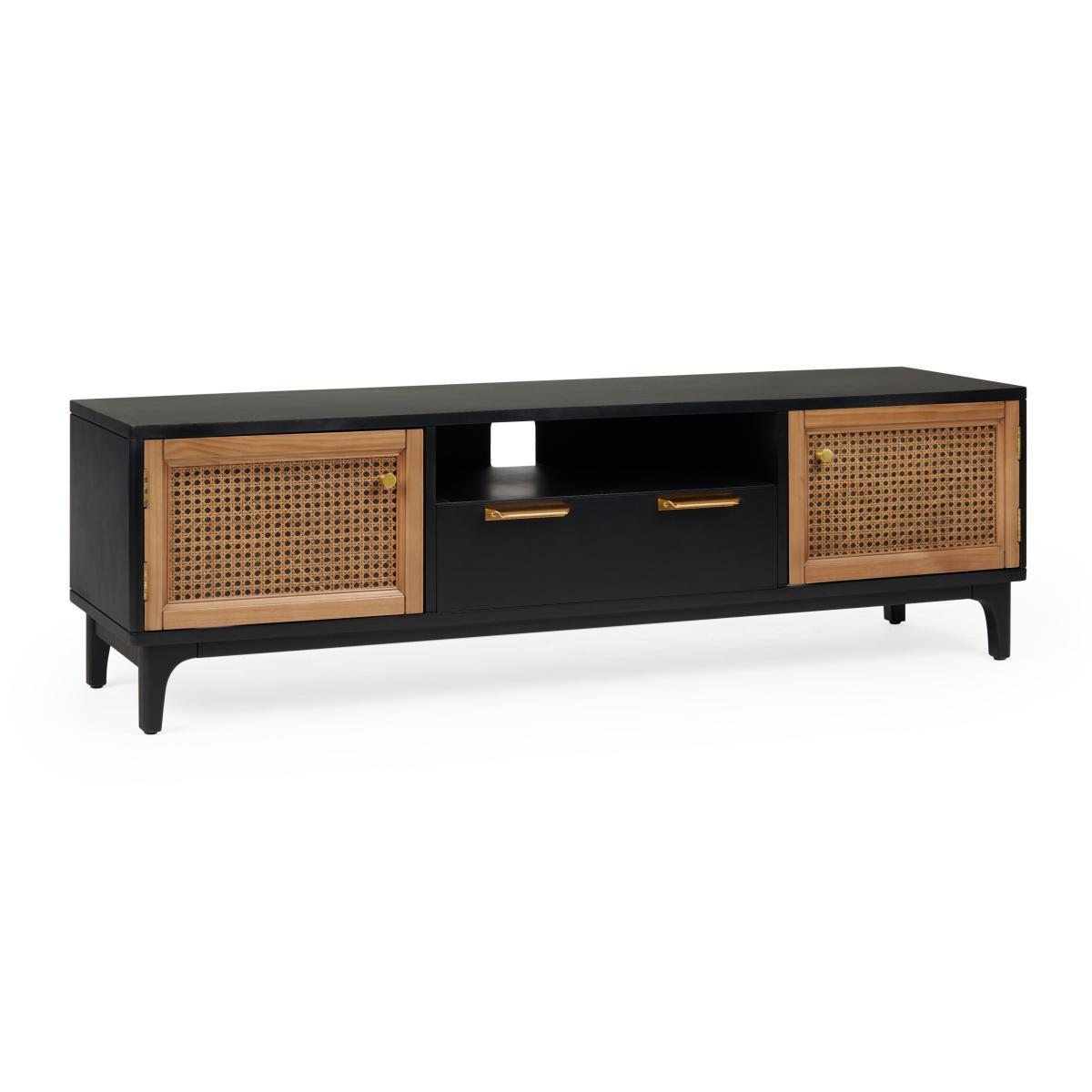 Franco Extra Wide TV Unit Black – image 3