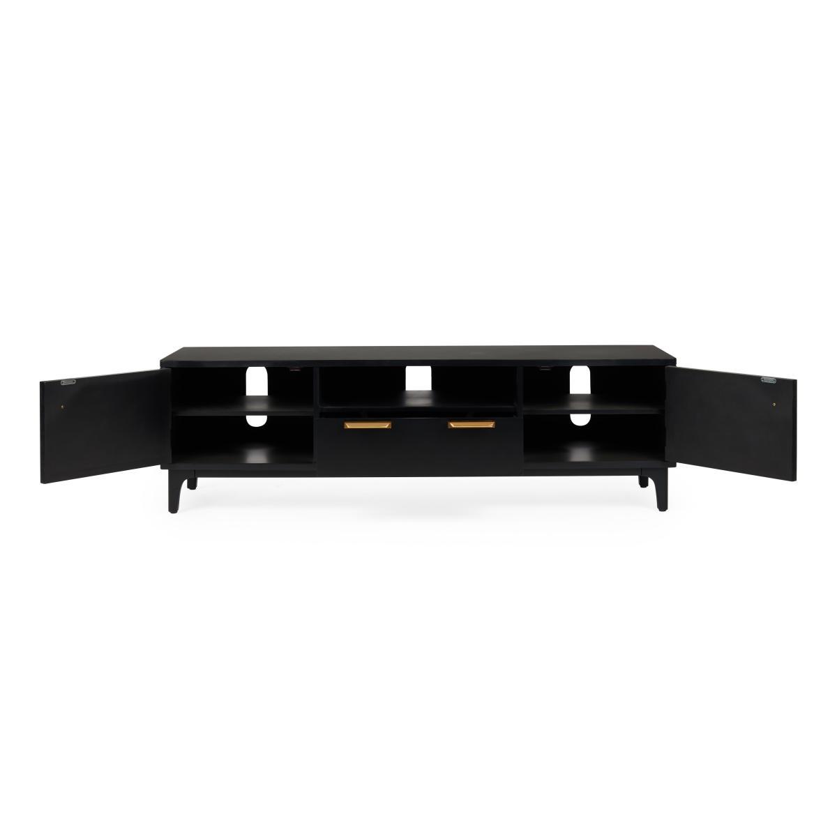 Franco Extra Wide TV Unit Black – image 4