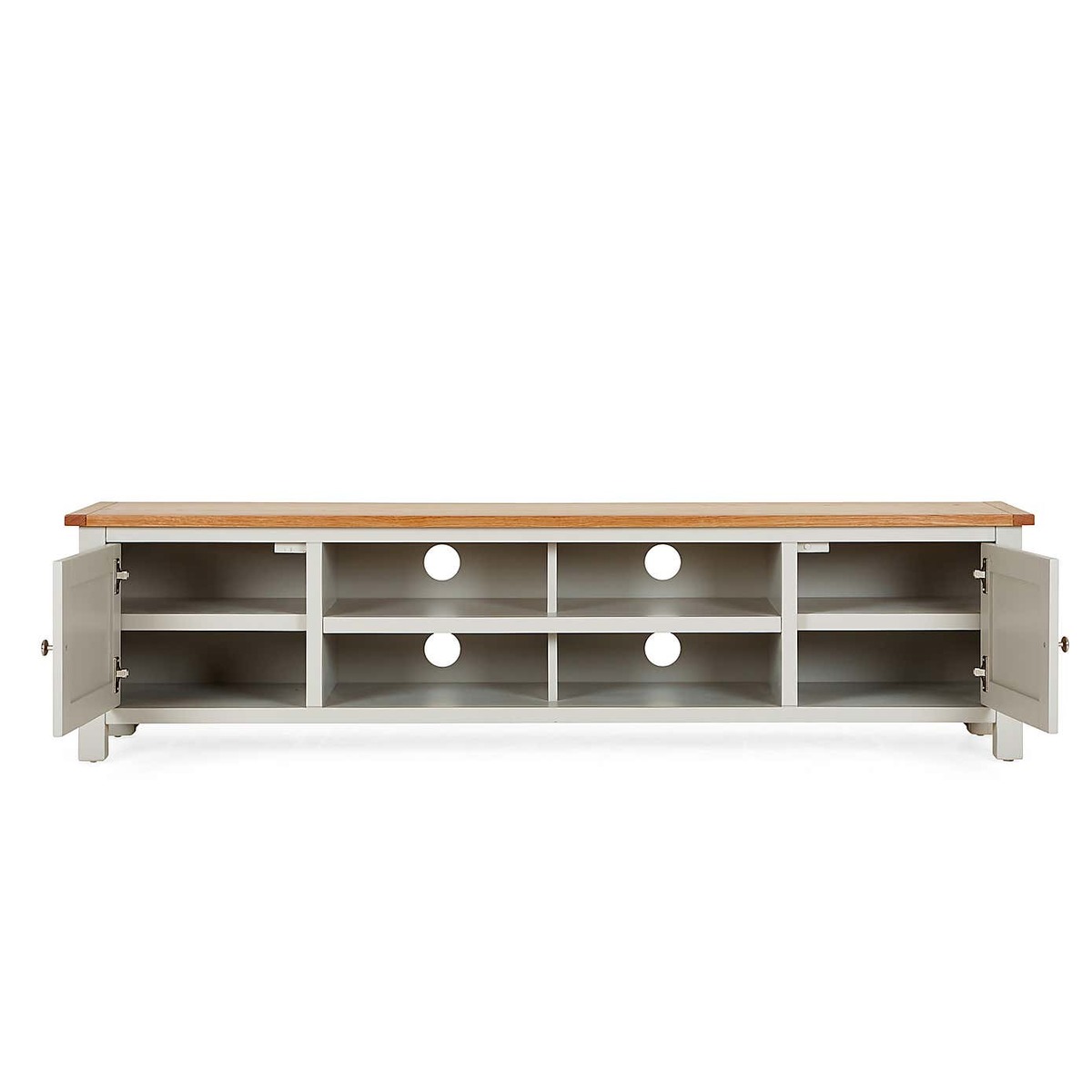 Bromley Grey Extra Wide TV Stand Grey – image 4