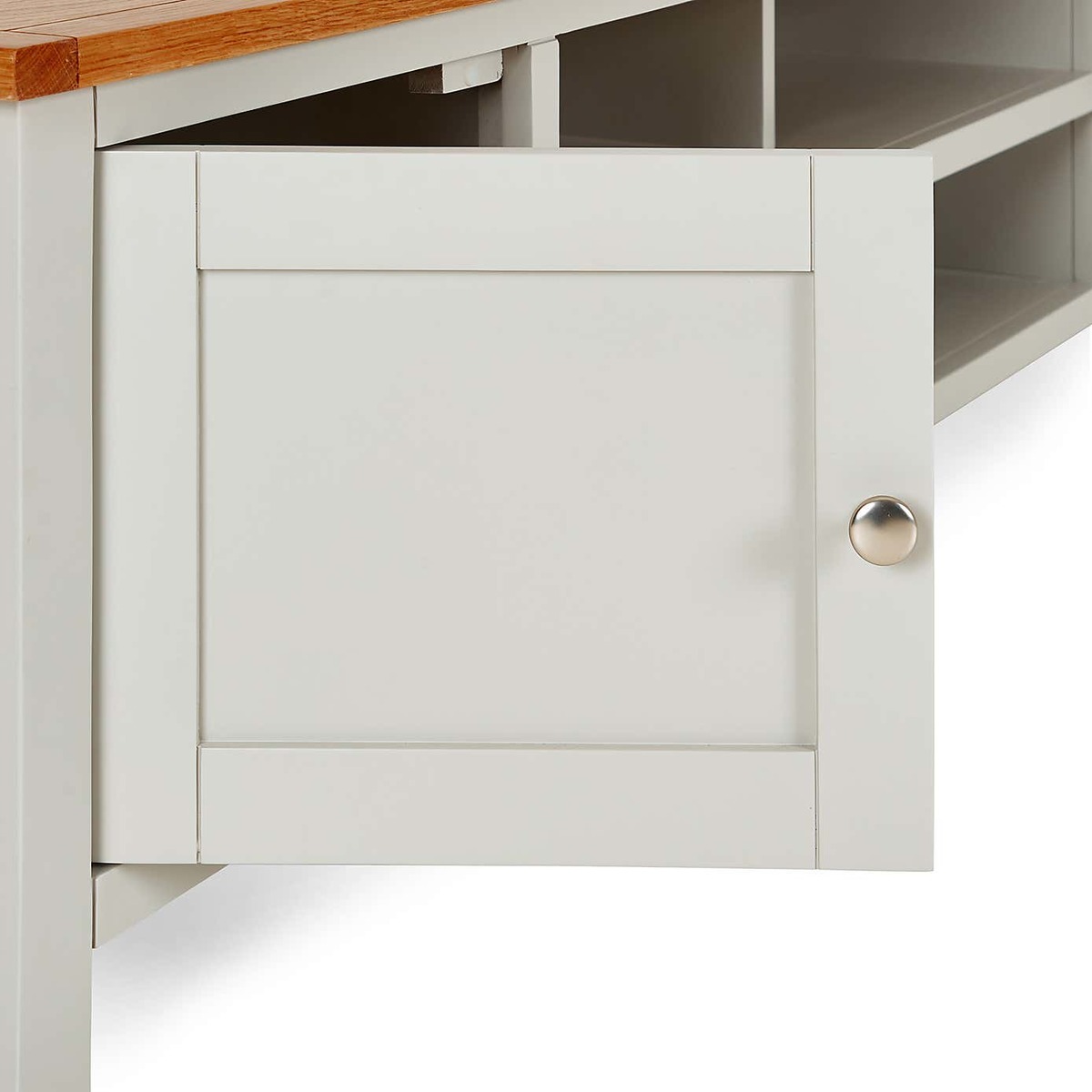 Bromley Grey Extra Wide TV Stand Grey – image 7