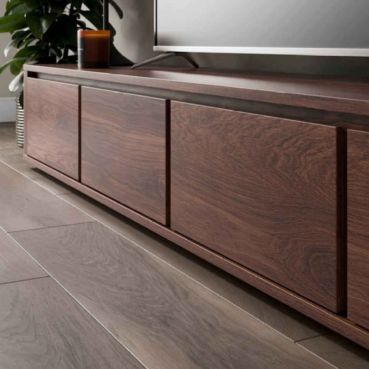 Malik Low Super Wide TV Unit for TVs up to 85" – image 4