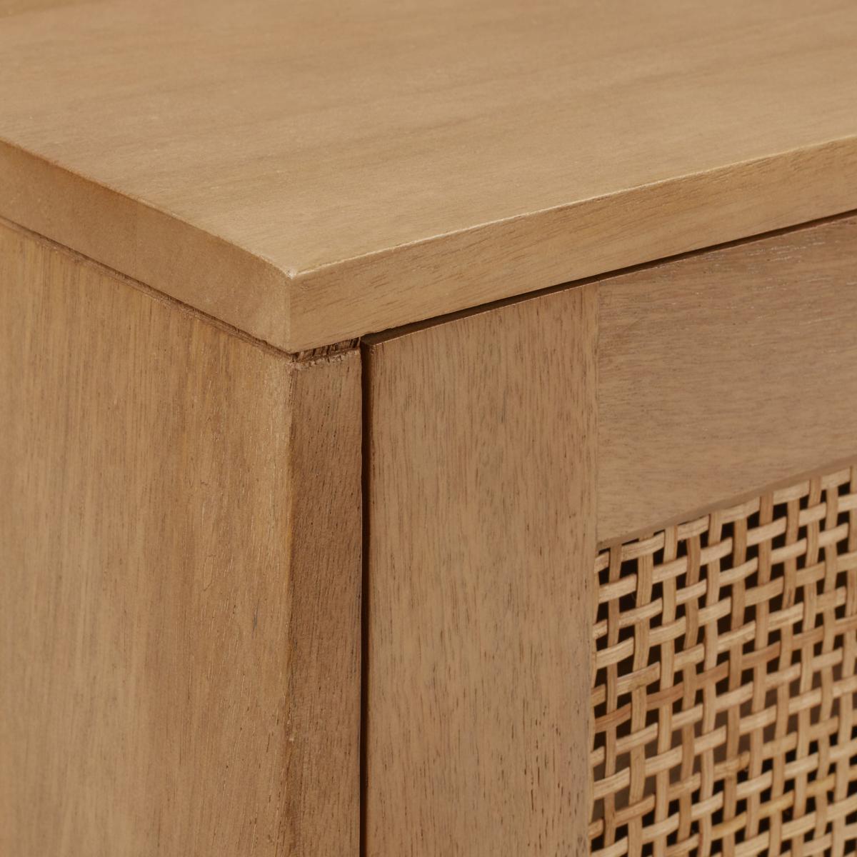 Indi Wide TV Stand Wood (Brown) – image 7
