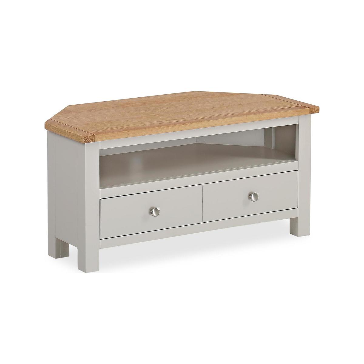 Bromley Grey Corner TV Stand Grey – image 2