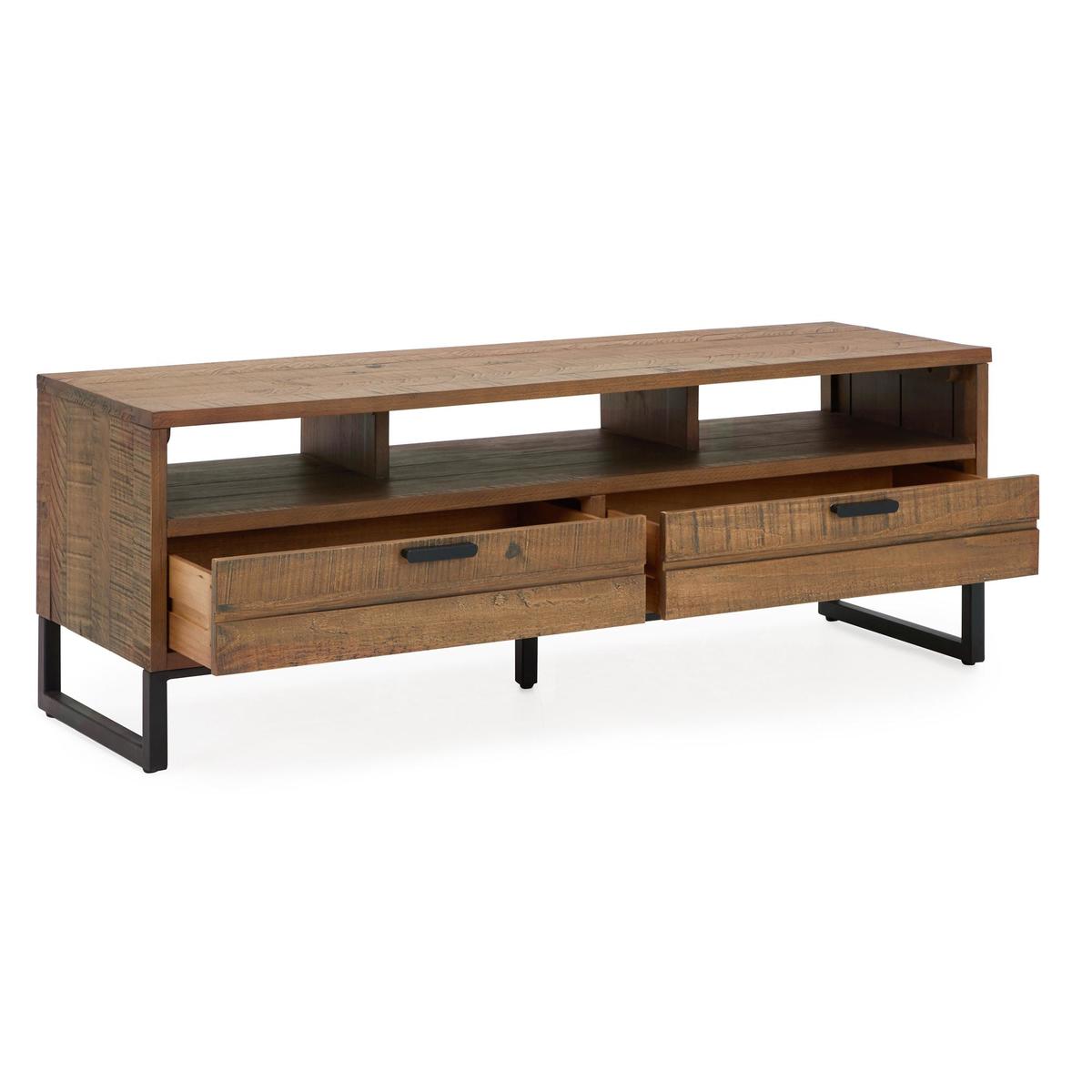 Jackson Wide TV Stand Pine – image 3