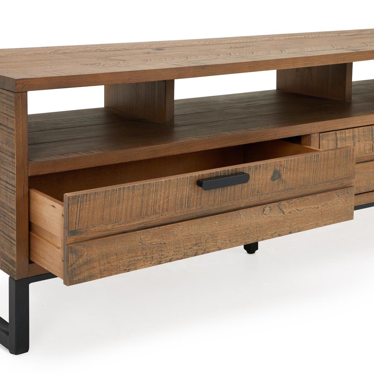 Jackson Wide TV Stand Pine – image 4