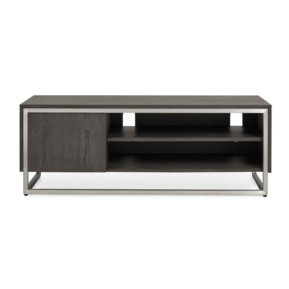 Logan TV Stand Grey – image 2