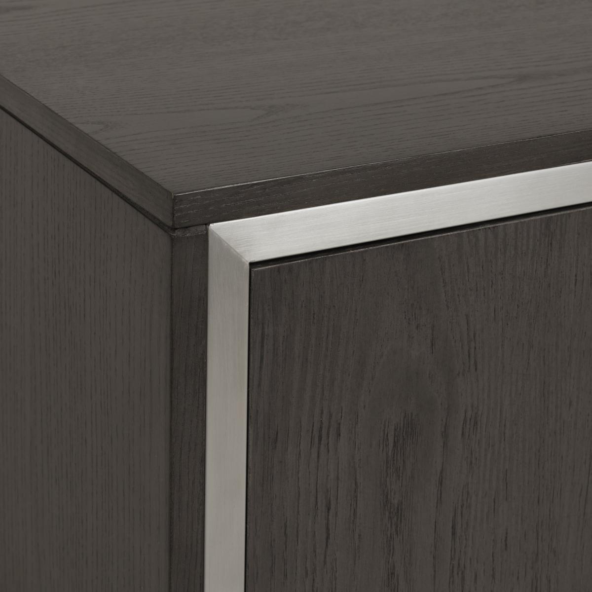 Logan TV Stand Grey – image 5