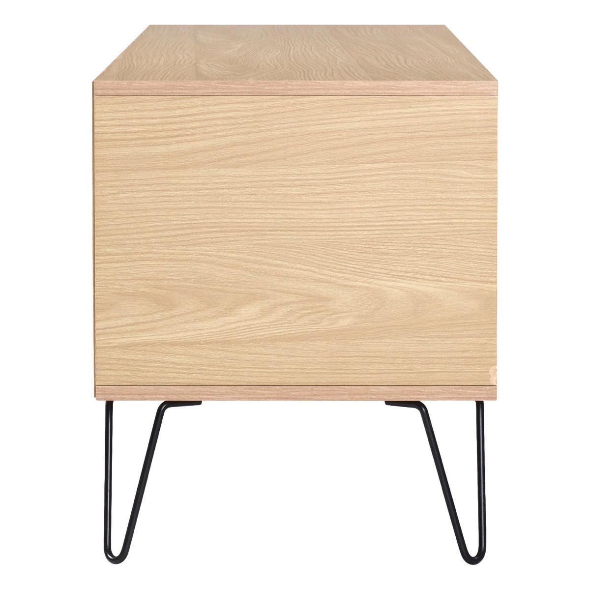 Bergen TV Stand Brown/White/Grey – image 3