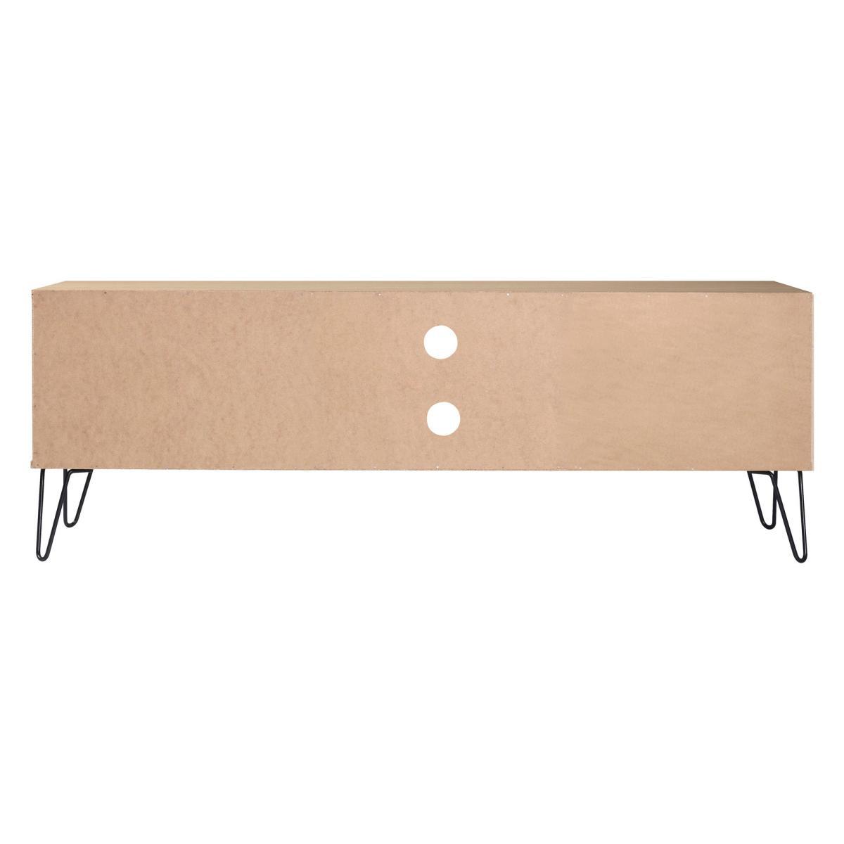 Bergen TV Stand Brown/White/Grey – image 4