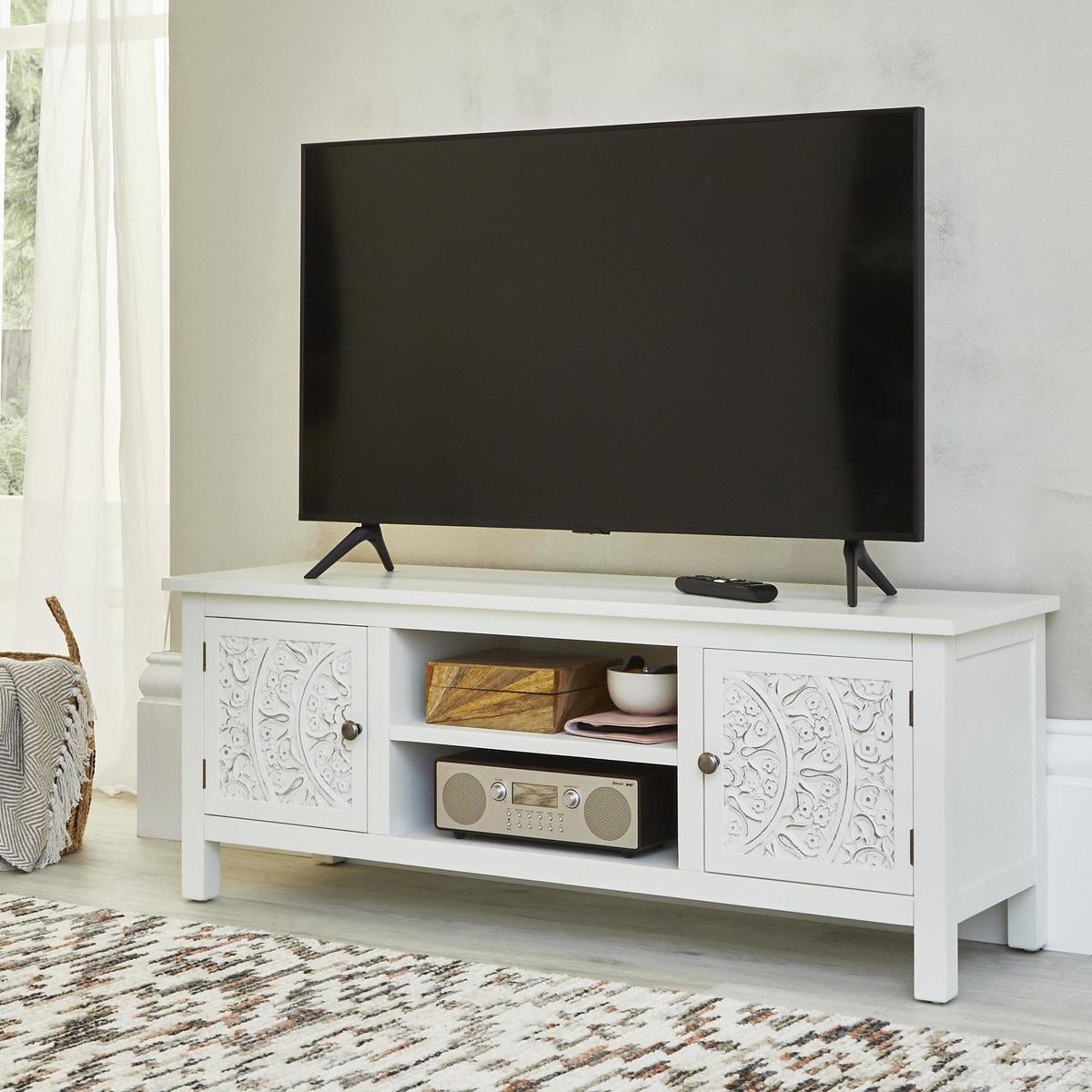 Samira TV Stand White – image 3