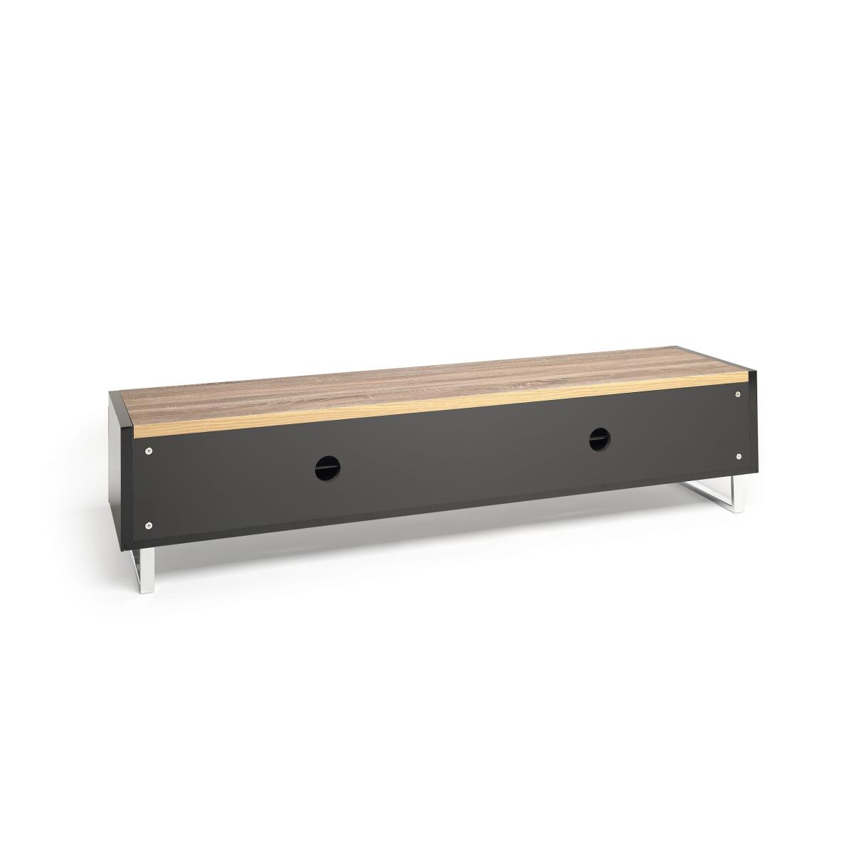 Panorama Reversible Top Wide TV Stand, 160cm Grey – image 6