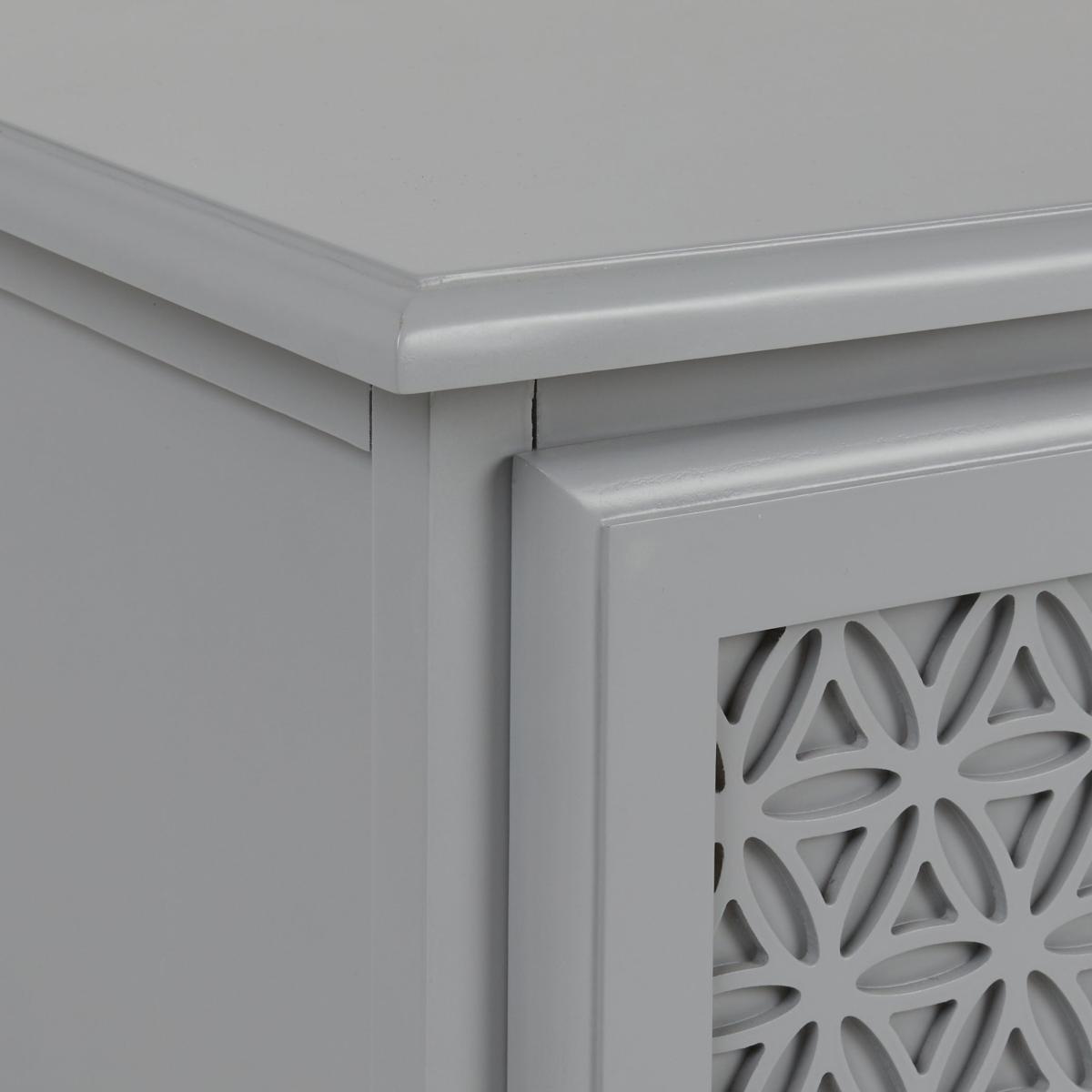 Carys Wide TV Unit Grey – image 5