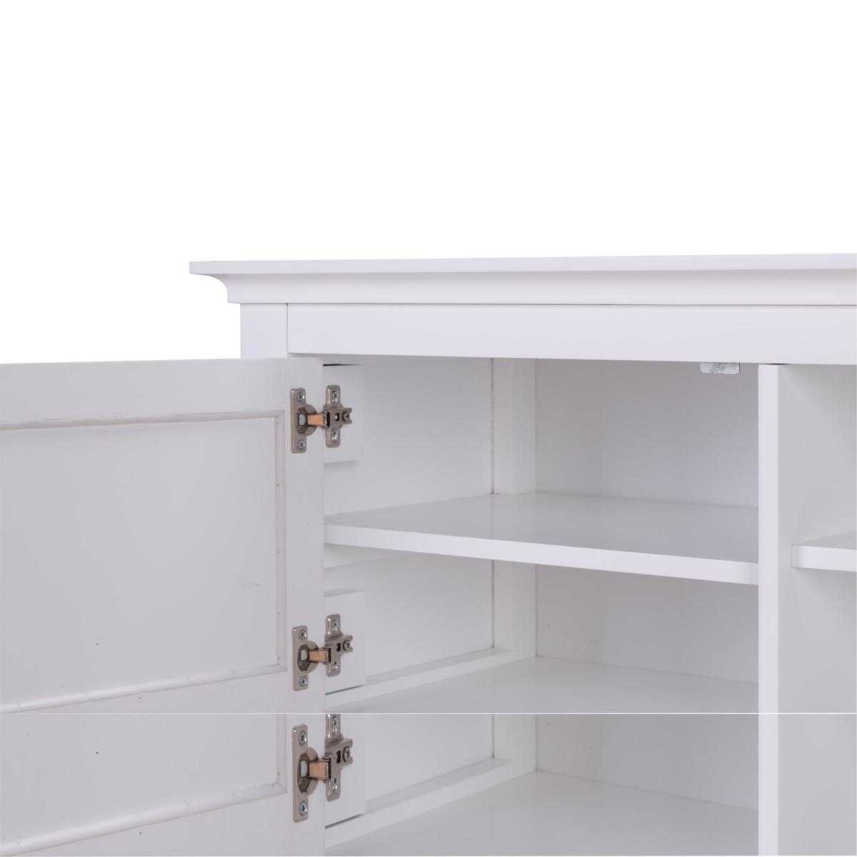 Lynton Wide TV Stand White – image 6