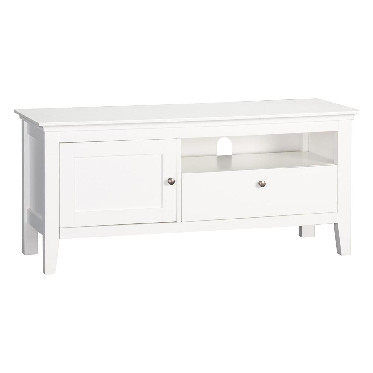 Lynton Wide TV Stand White – image 2