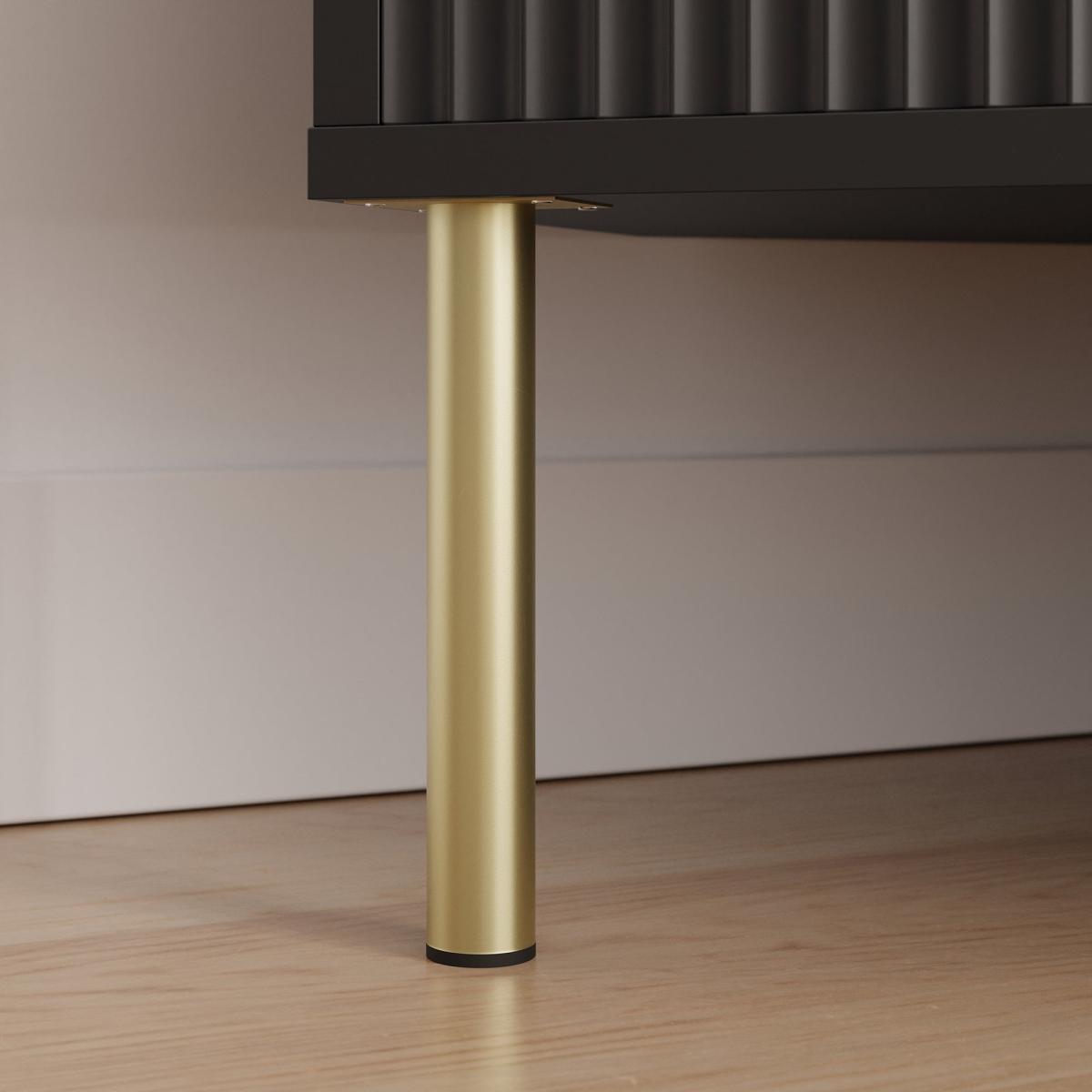 Georgi Corner TV Unit for TVs up to 60" Black – image 5