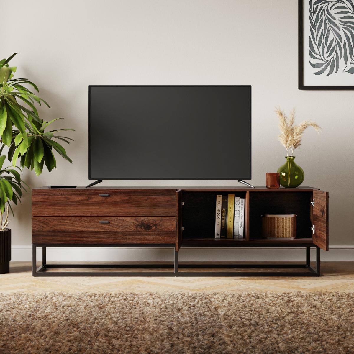 Victor Extra Wide Tv Unit for Tvs Up To 65 Natural – image 2