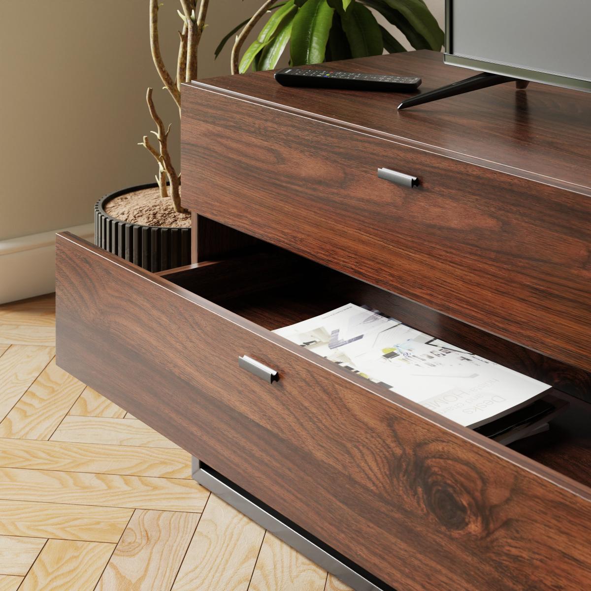 Victor Extra Wide Tv Unit for Tvs Up To 65 Natural – image 5
