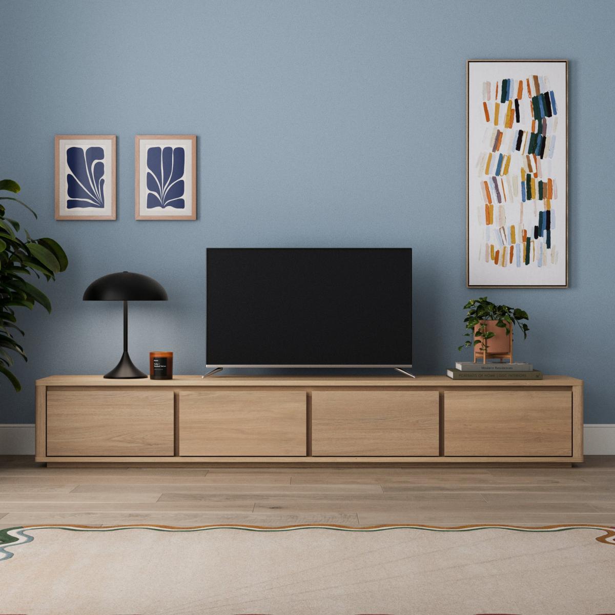 Malik Low Super Wide TV Unit for TVs up to 65" – image 1