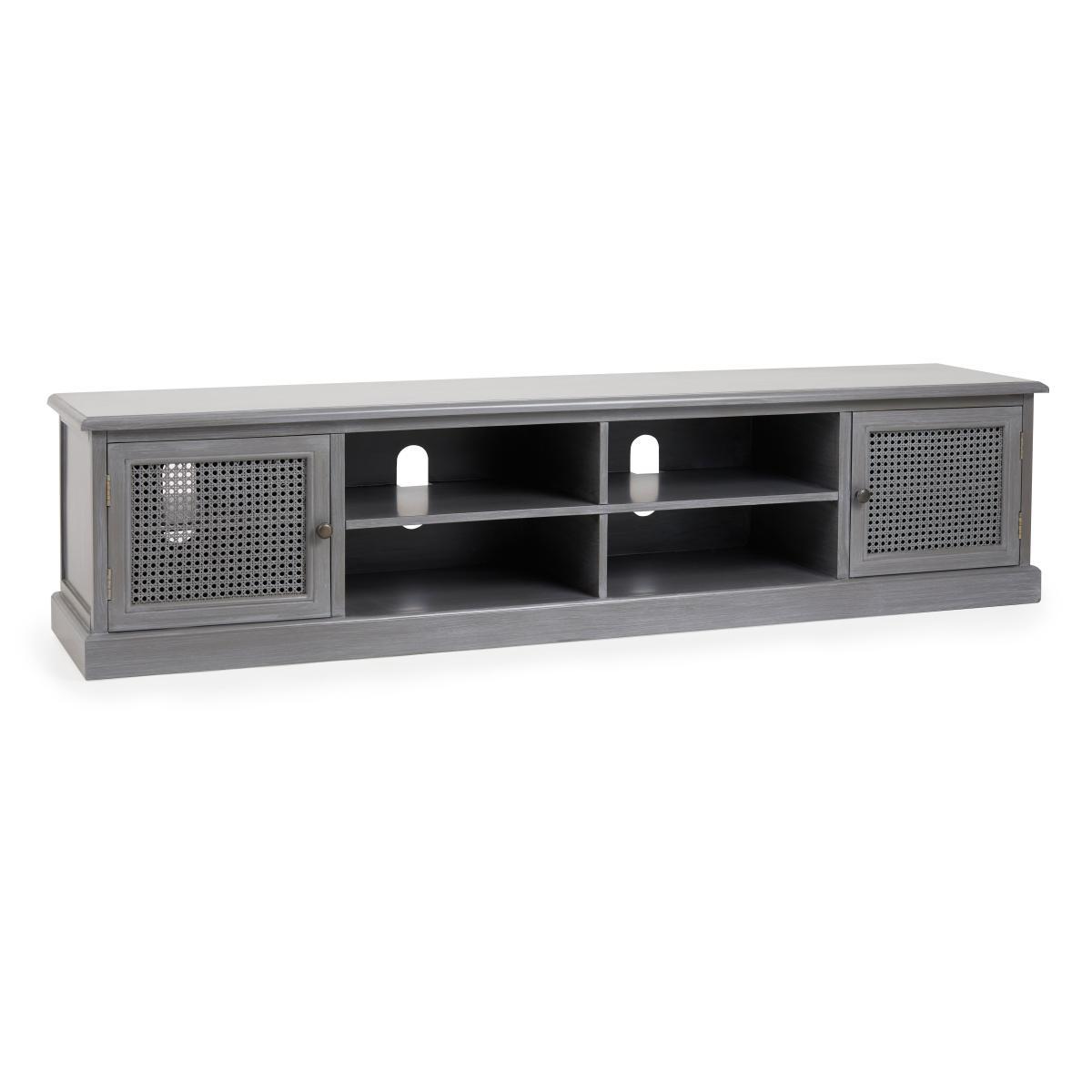 Lucy Extra Wide TV Unit Grey – image 2