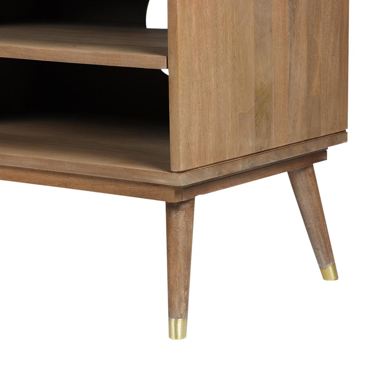 Dalia Wide TV Stand Light Wood – image 8