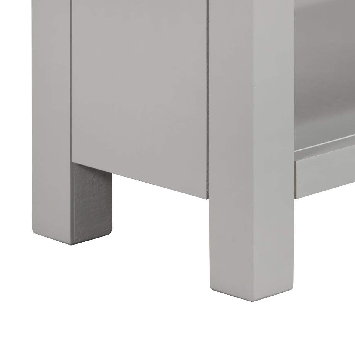 Bromley Open Corner TV Unit Grey Grey – image 9