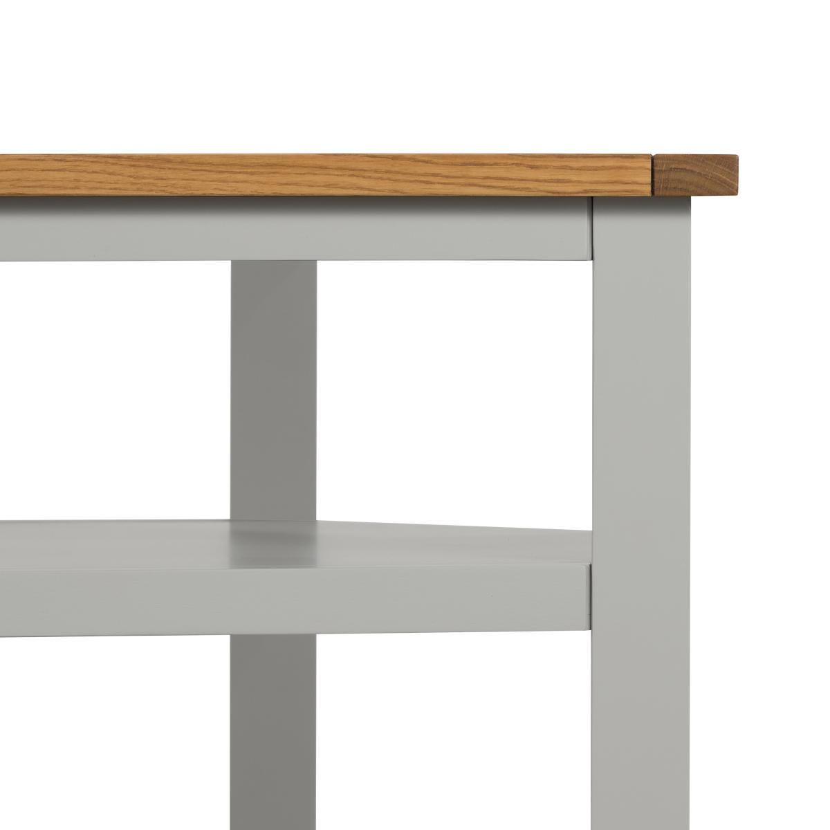 Bromley Open Corner TV Unit Grey Grey – image 10