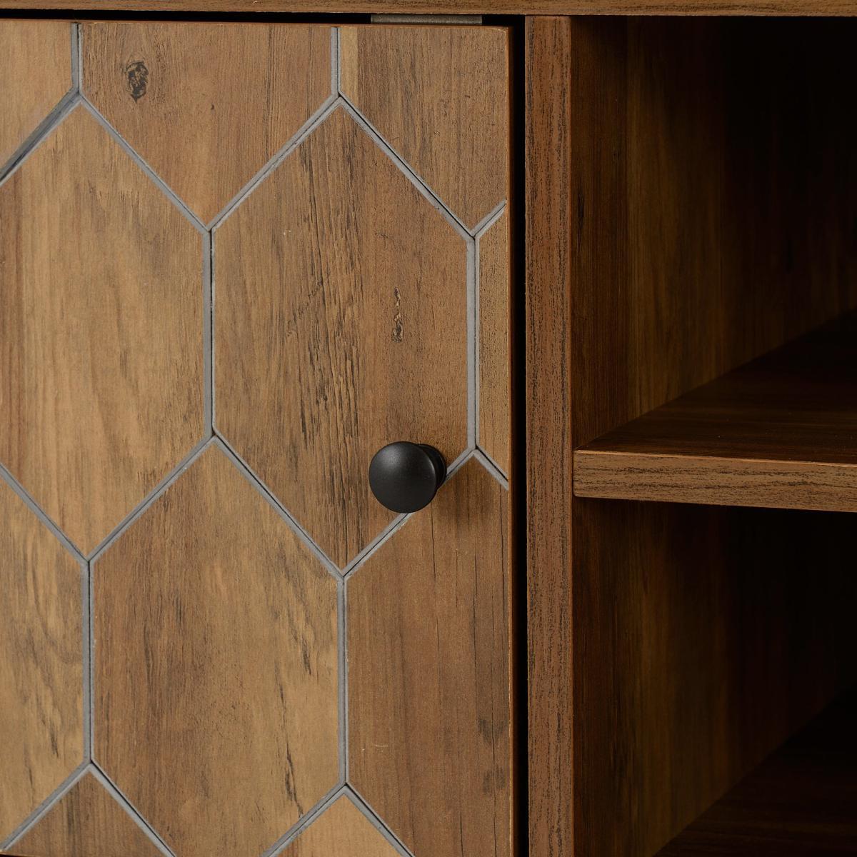 Ottawa TV Stand Mid Oak (Brown) – image 8