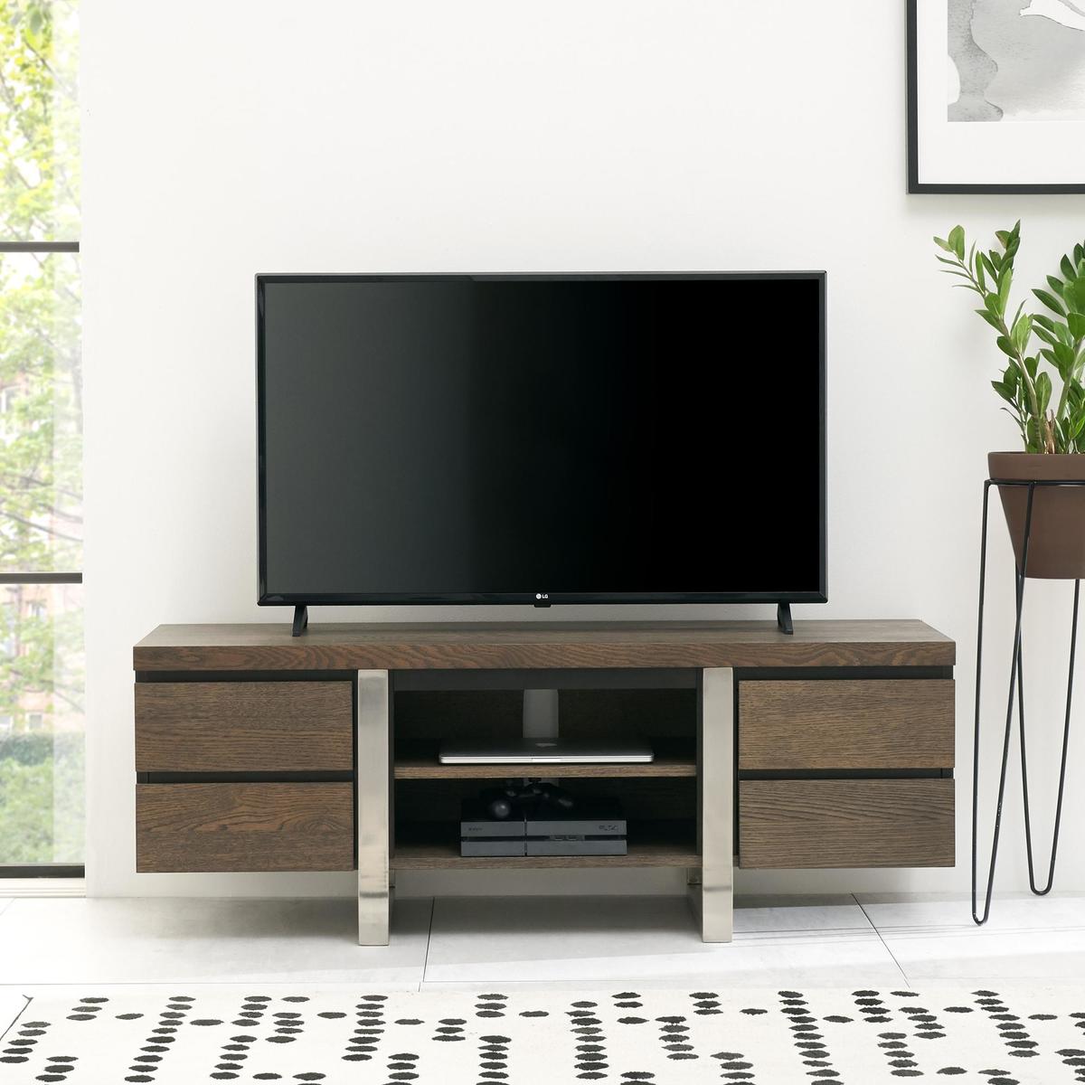 Tivoli TV Stand Dark Wood (Brown) – image 3