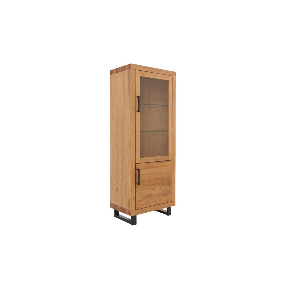 Bodahl - Terra Large Media Set with Large TV Unit, Small Display Cabinet and 180cm Wall Shelf - Brown – image 4