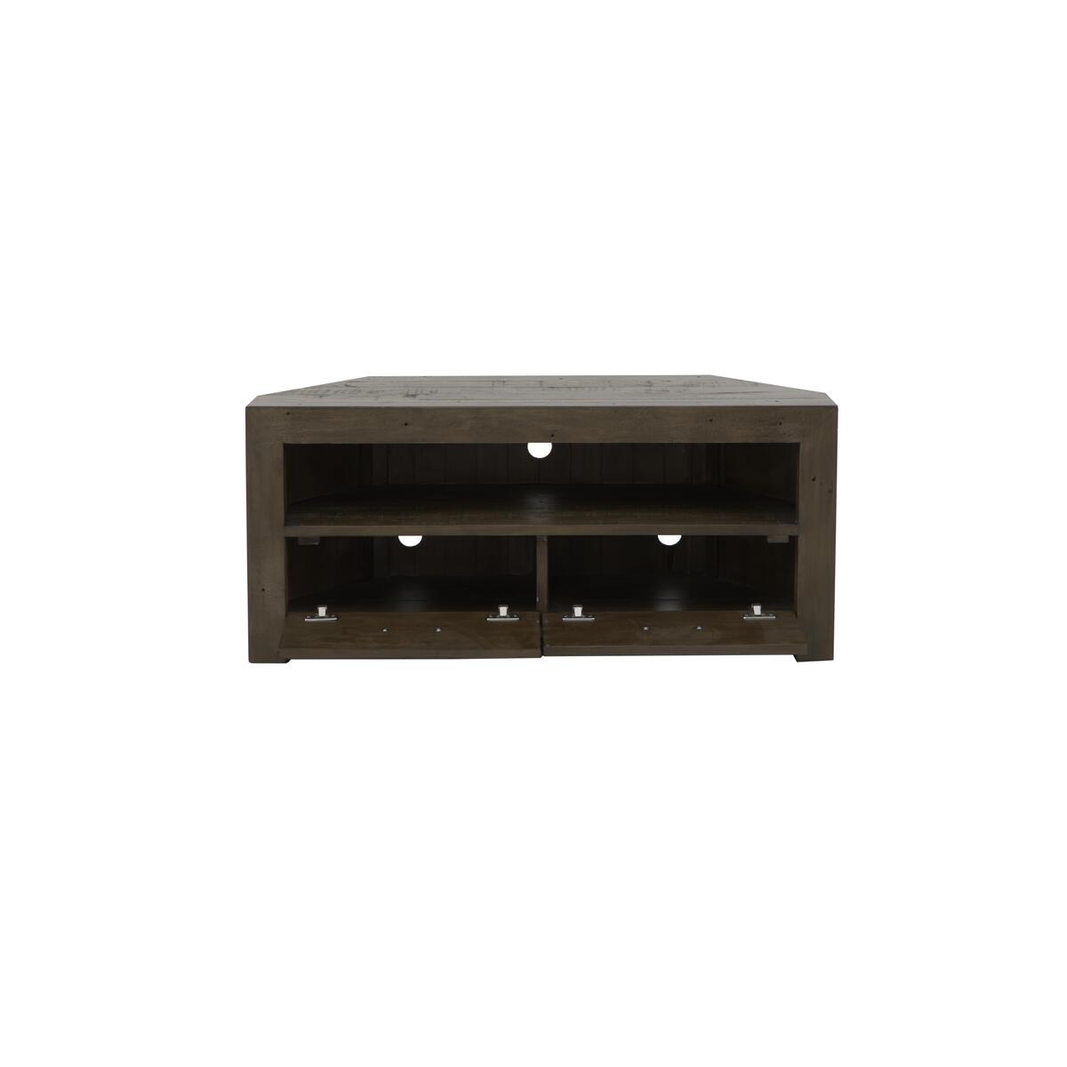 Folsom Corner TV Unit - Brown – image 3