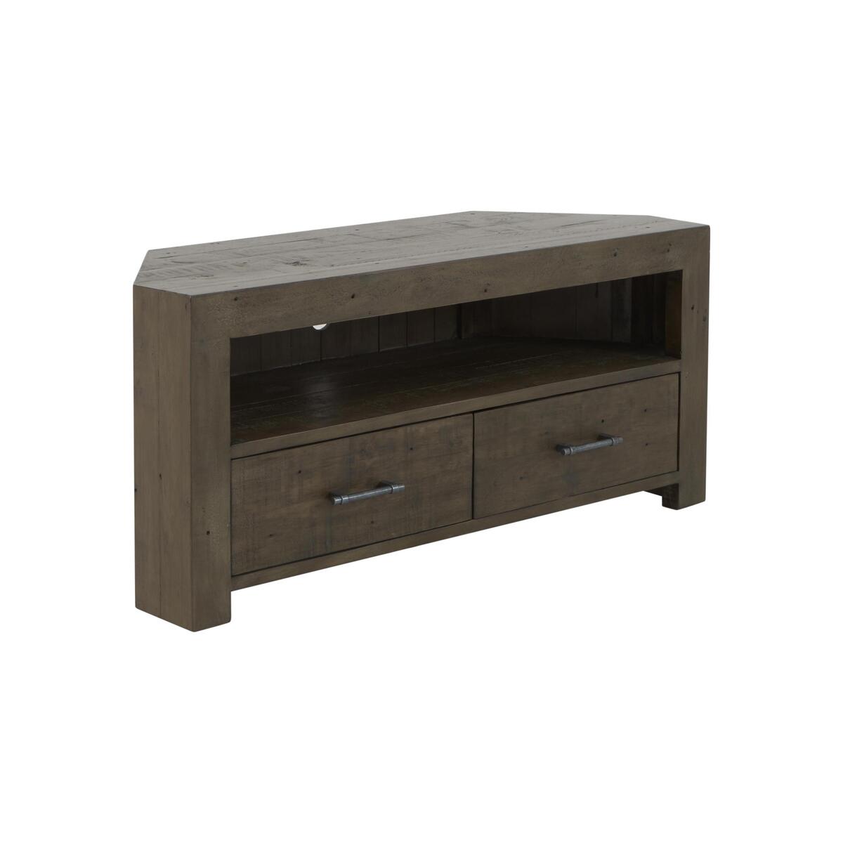Folsom Corner TV Unit - Brown – image 2