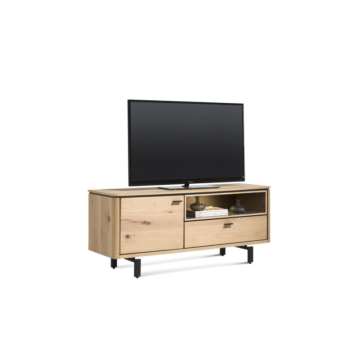 Habufa - Montreal 1 Door TV Unit - Railway Brown – image 2