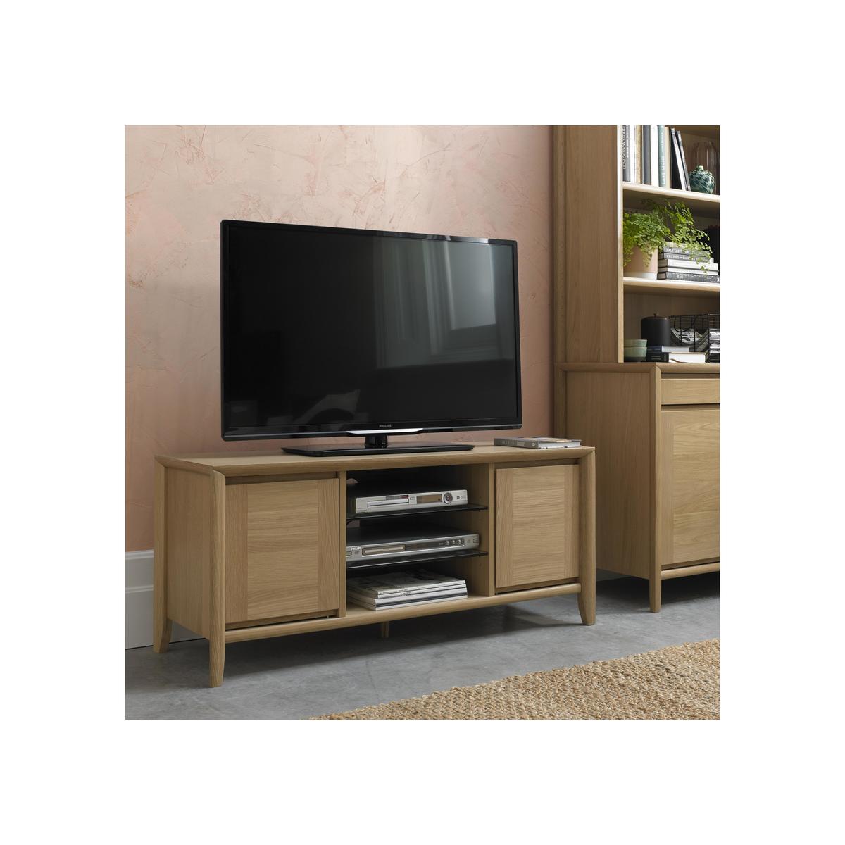 Duplex Entertainment Unit - Brown - By Furniture Village – image 3