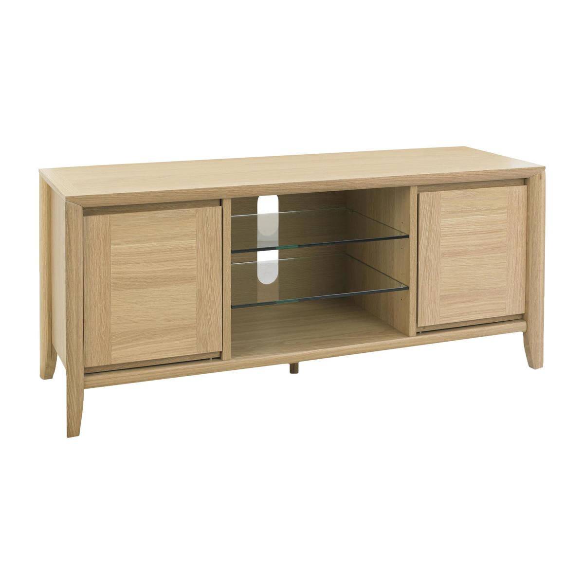 Duplex Entertainment Unit - Brown - By Furniture Village – image 2