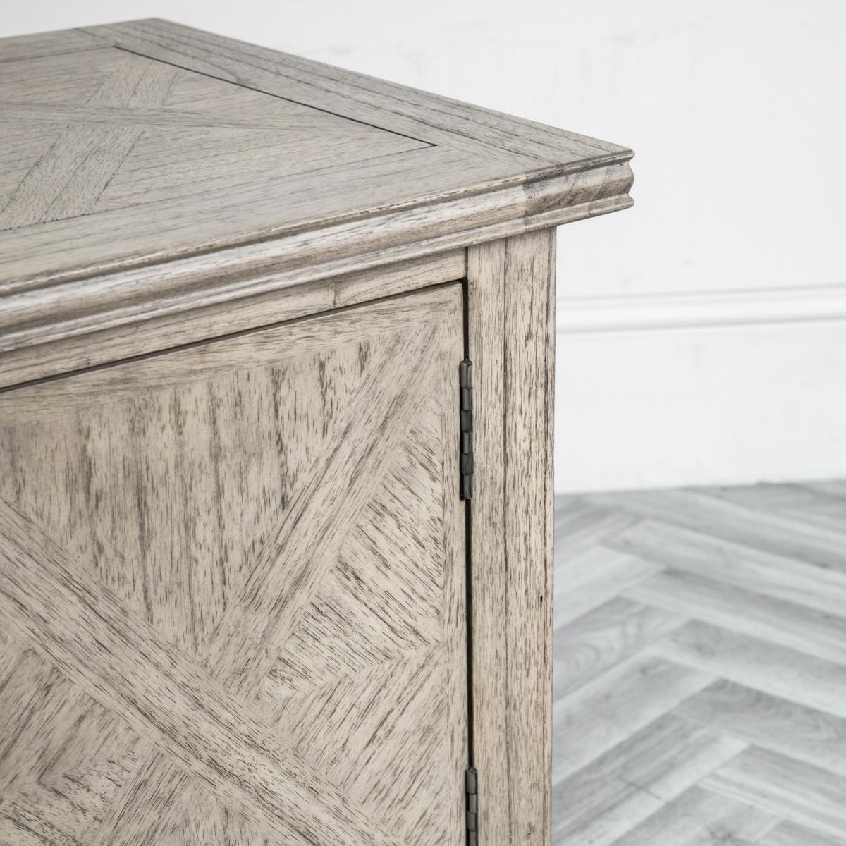 Wooden Farmhosue Media Unit with 2 Doors Maverick- Caspian House – image 6