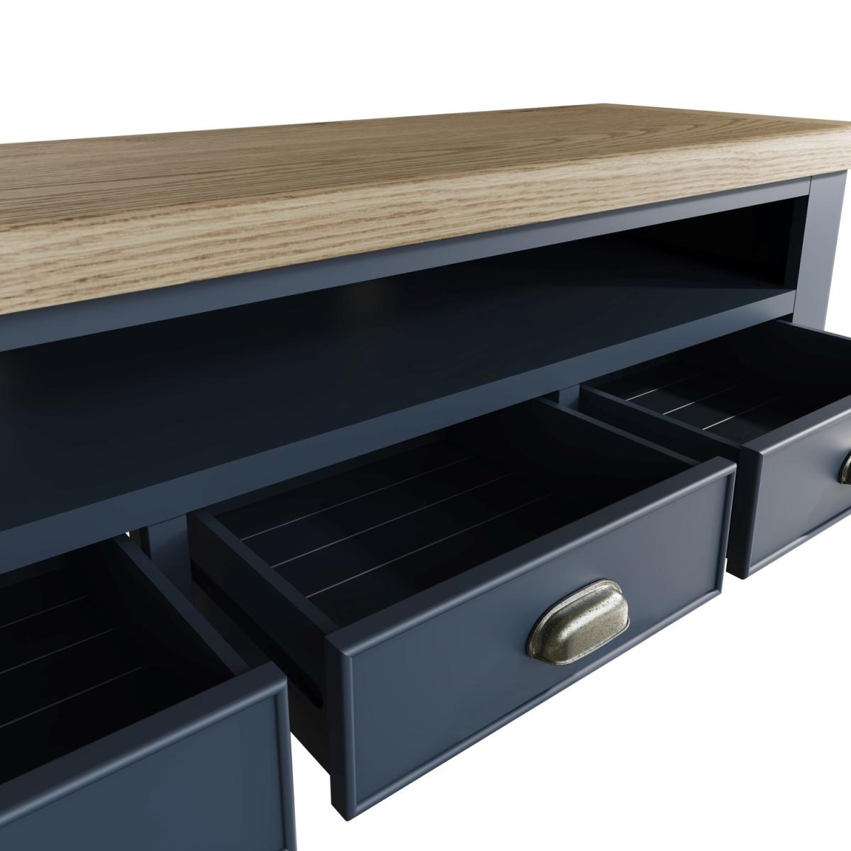 Oak & Blue TV Unit 150cm – image 7